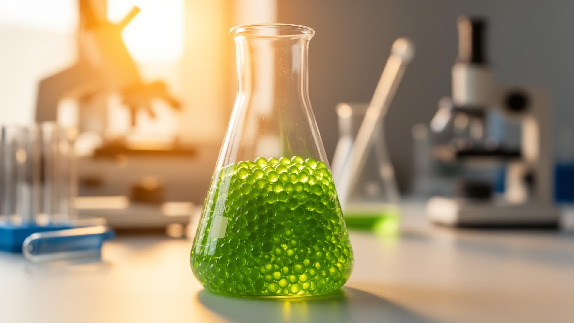 EcoEt biocatalyst pearls in laboratory